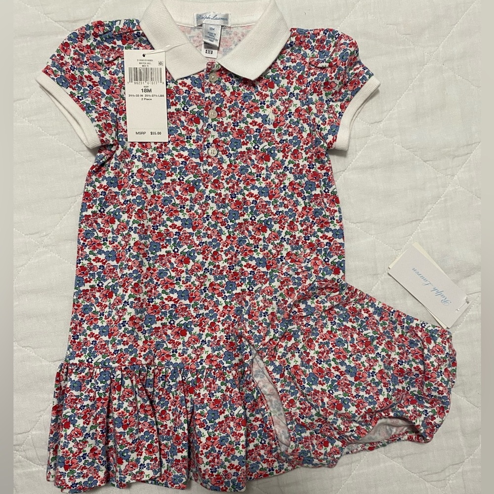 Ralph Lauren 18m NWT 2 piece set